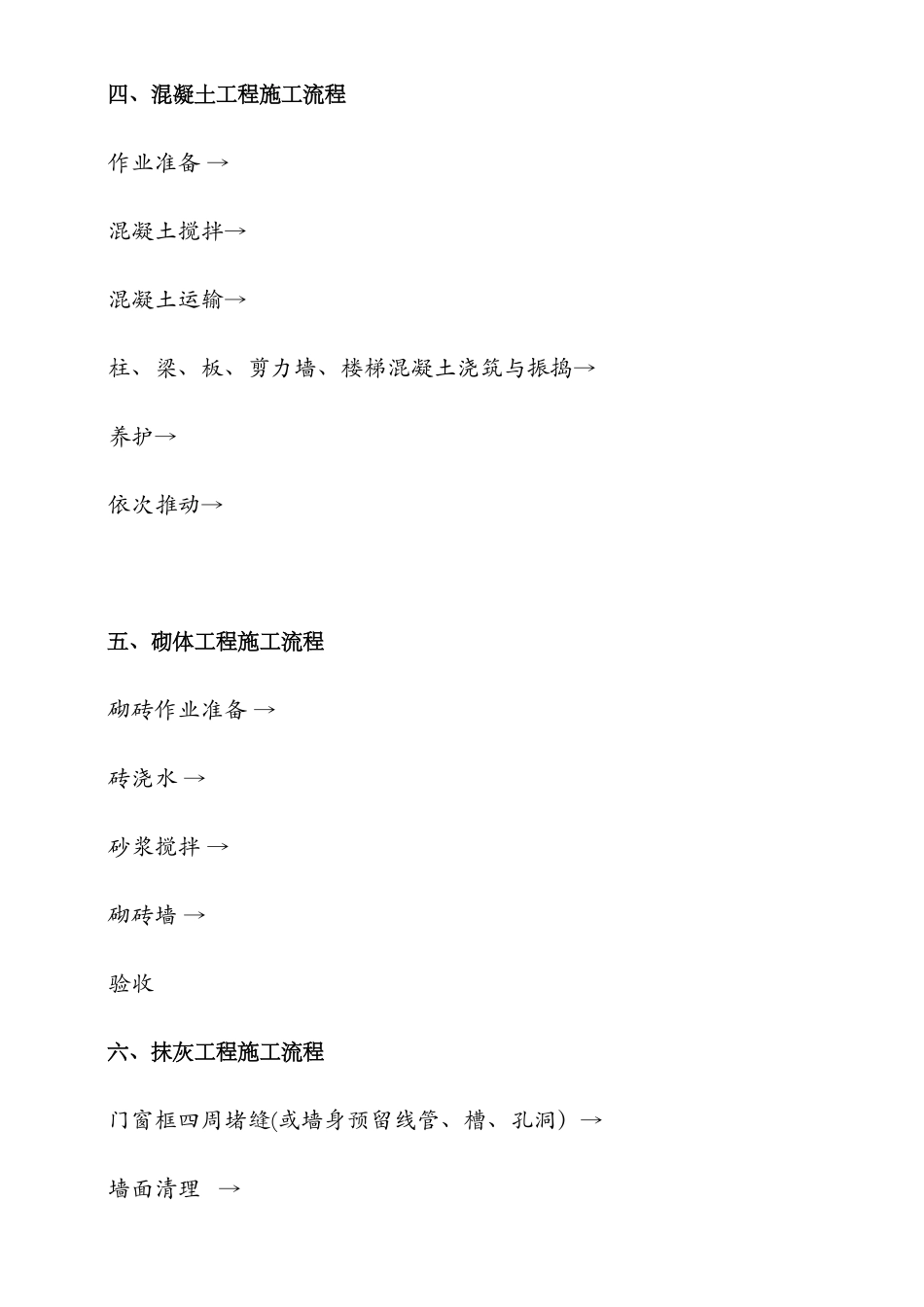 别墅施工工序流程_第3页