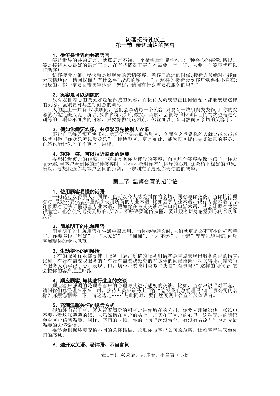 到访客人接待拜访礼仪_第1页