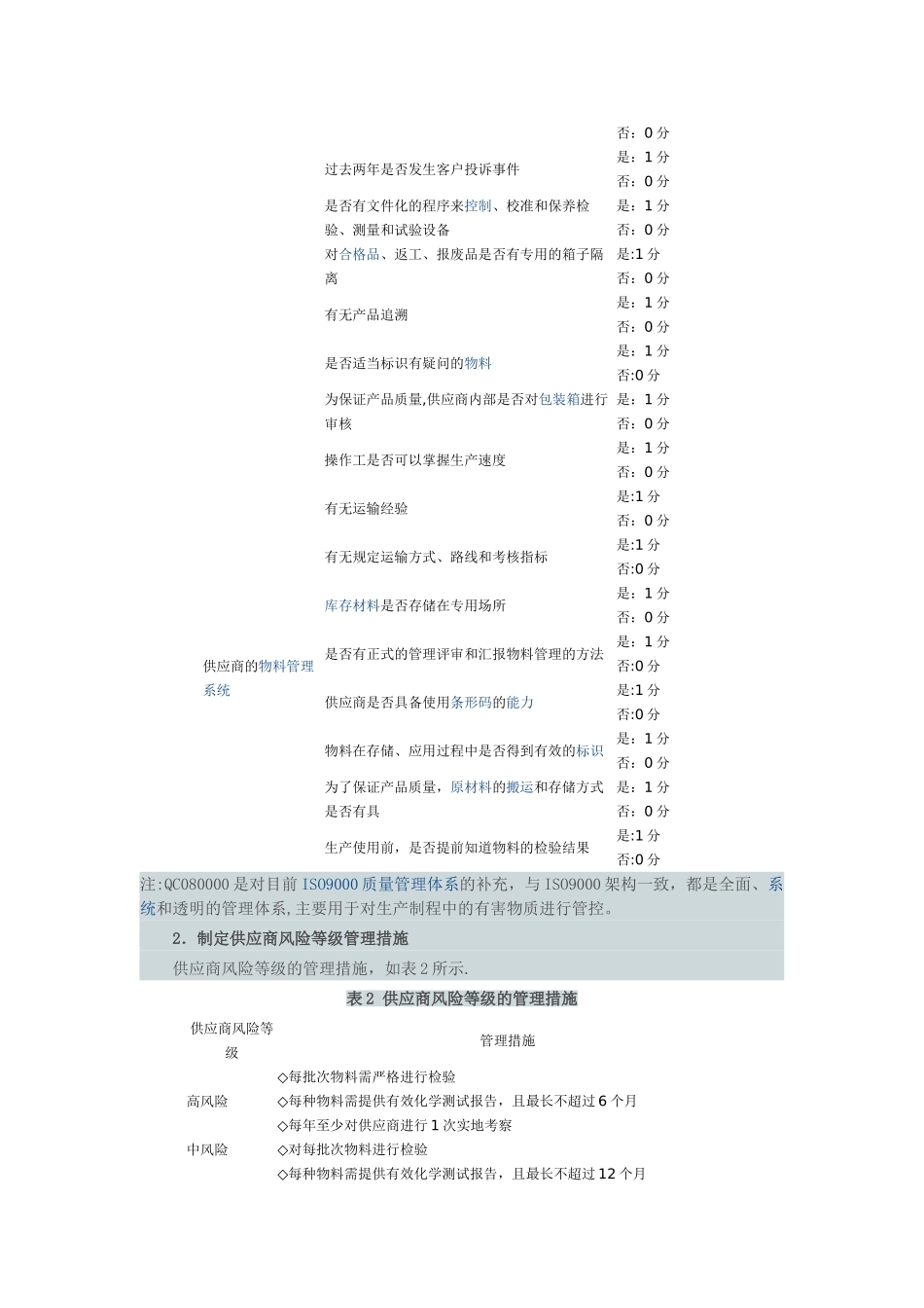 制定供应商评估表_第2页