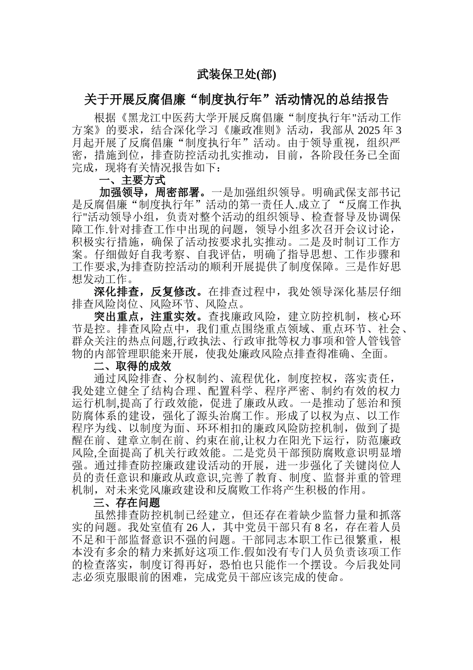 制度执行年工作总结_第1页