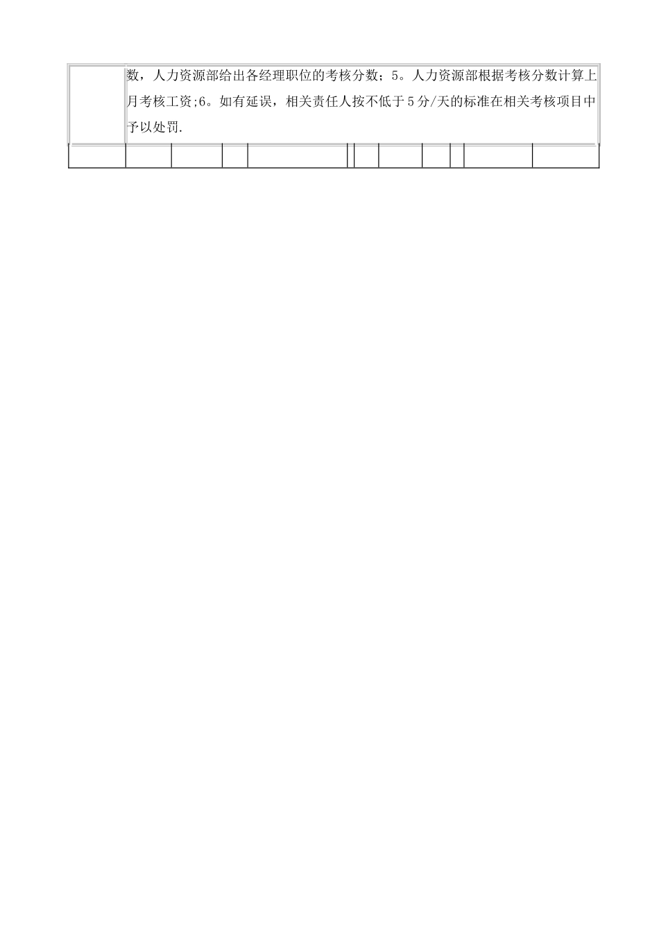 制度质量经理KPI考核指标_第3页