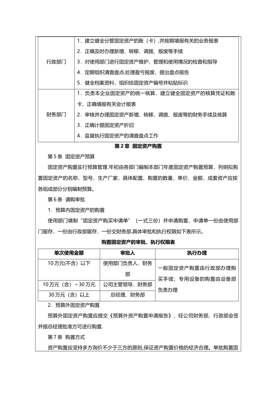 制度：固定资产财务管理制度_第2页