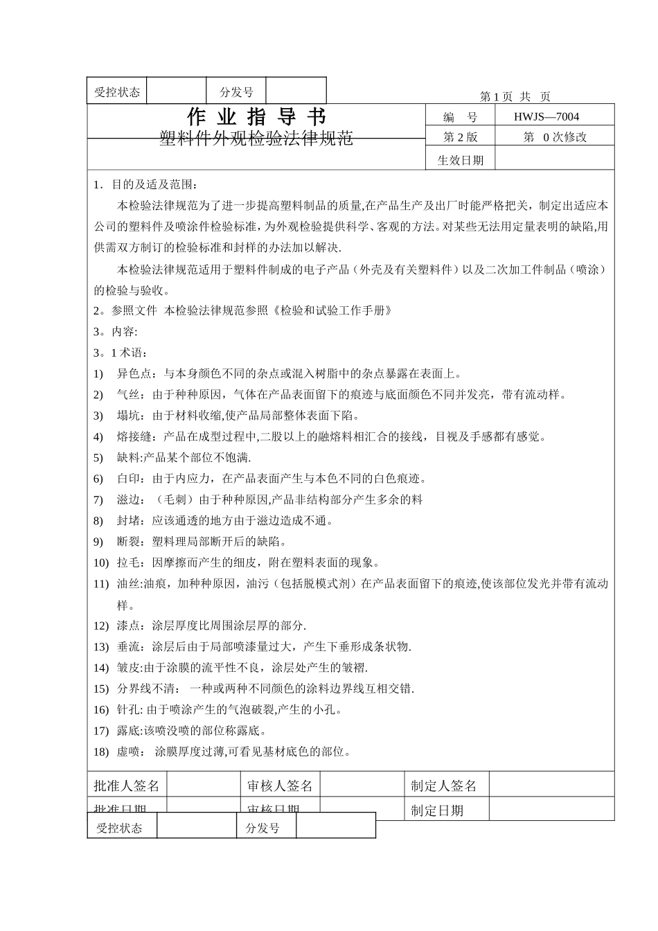 制程检验记录表_第1页