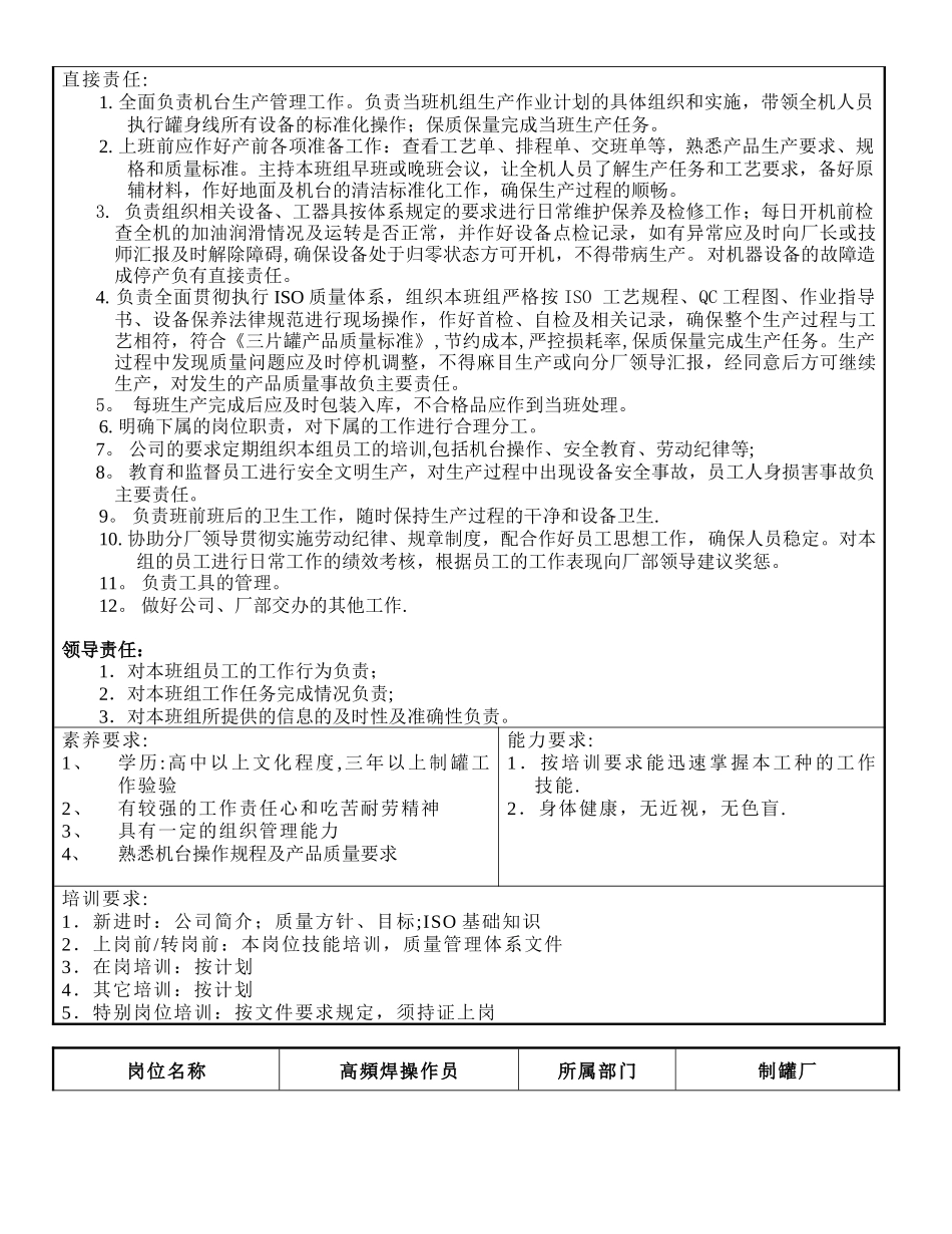 制罐厂职务说明书10.4.9_第2页