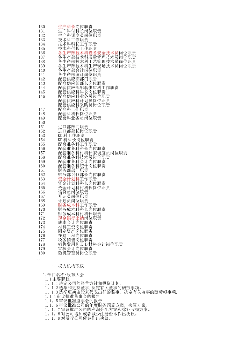 制造生产型企业所有岗位大全_第3页