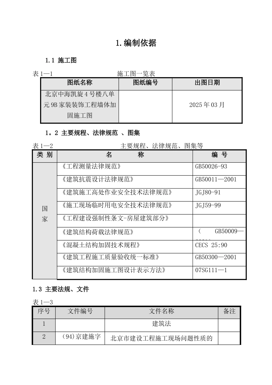 剪力墙开洞及加固施工方案-_第2页