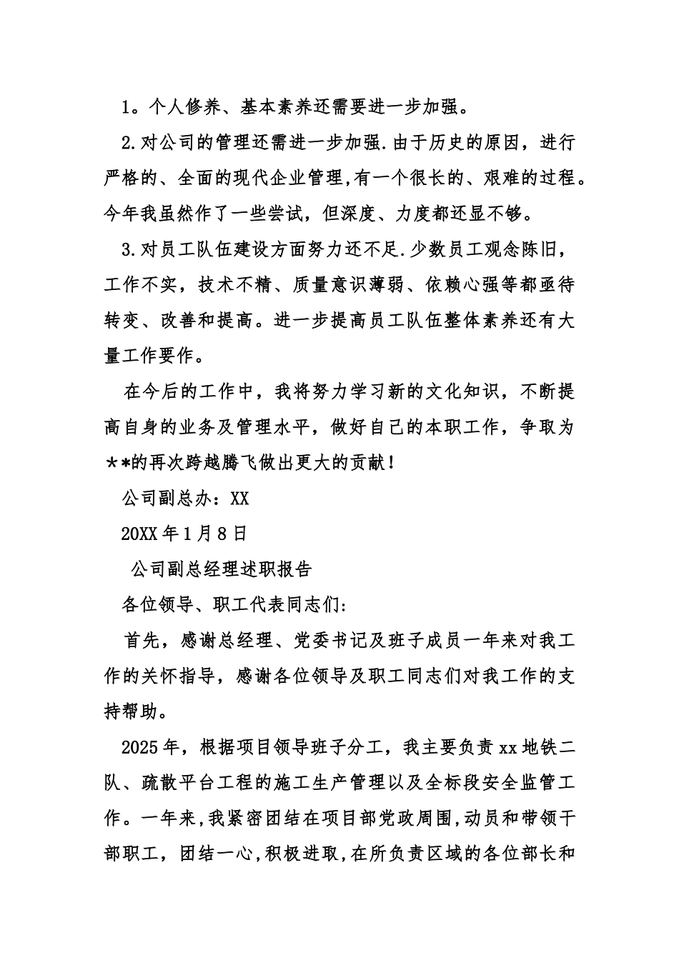 副总经理工作总结_第3页