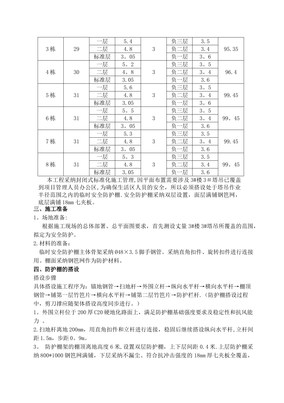办公区防护棚搭设方案_第3页