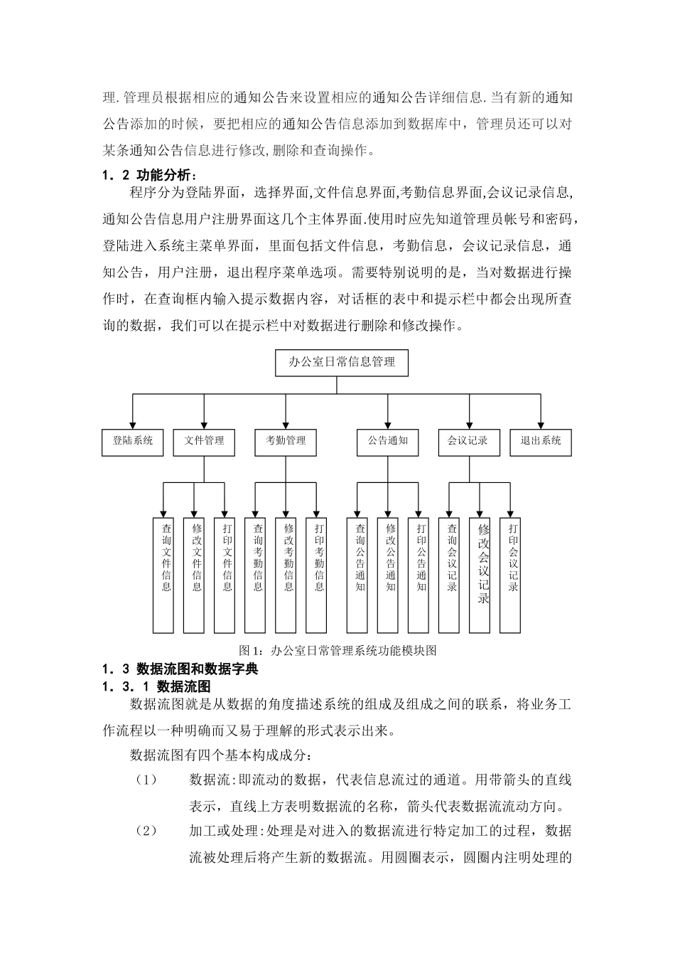 办公室日常信息管理系统数据库课程设计报告_第2页