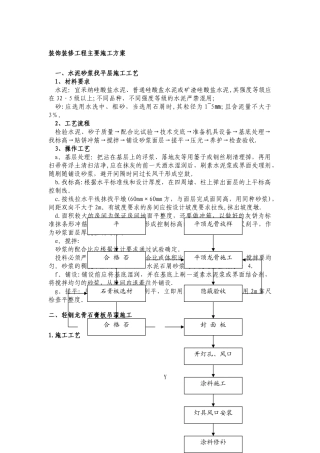 办公楼室内装饰装修工程施工方案