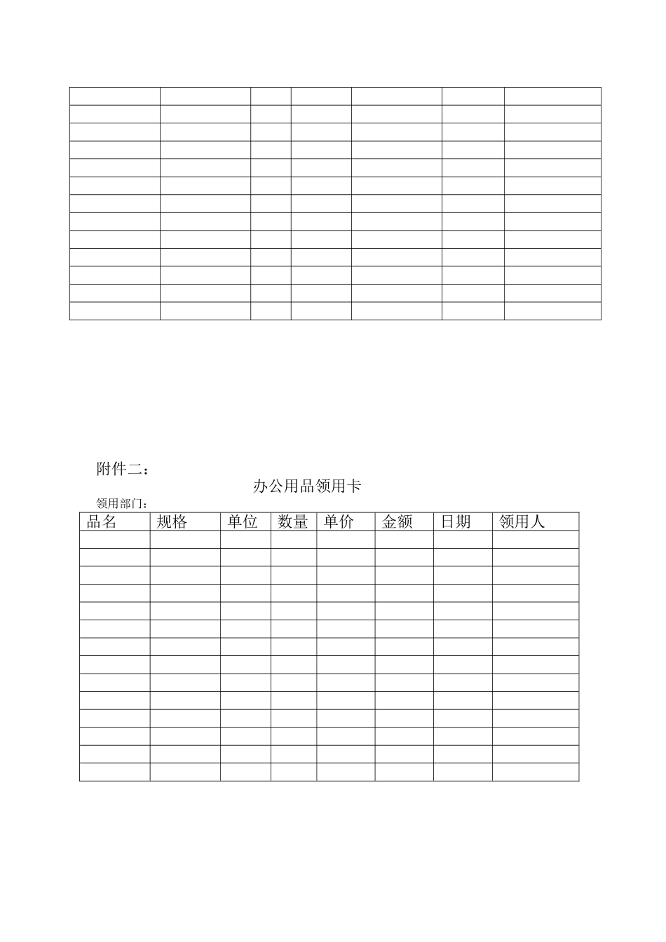 办公用品管理办法7_第3页