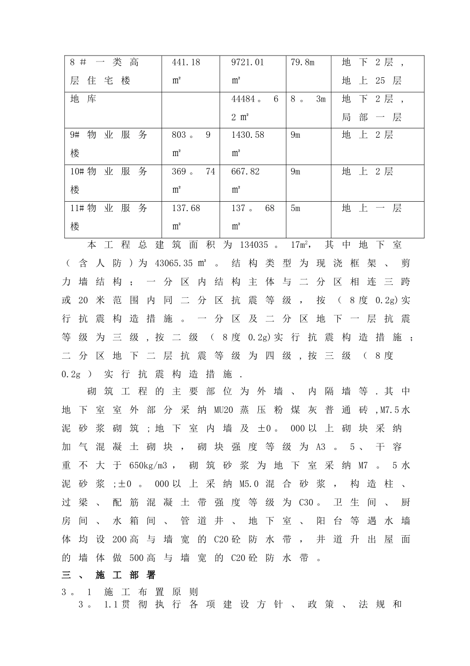 加气混凝土砌块专项施工方案_第3页
