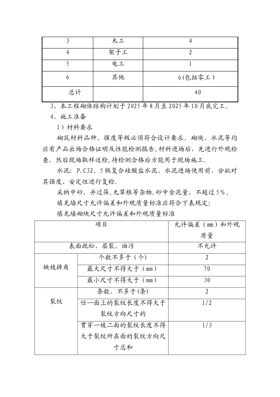 加气混凝土砌块施工方案_第3页