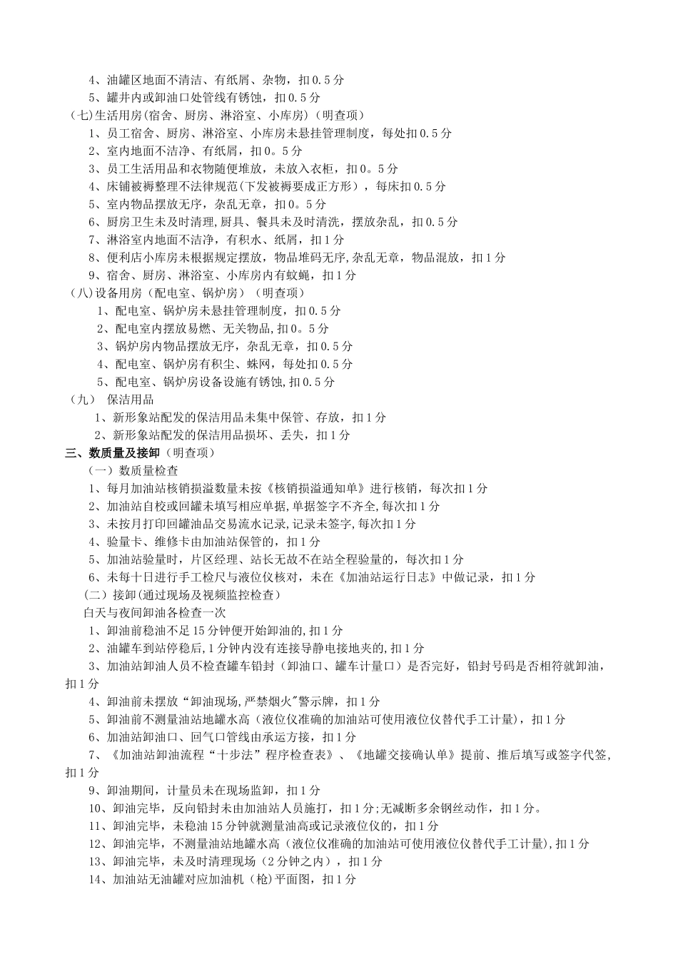 加油站现场检查细则_第3页