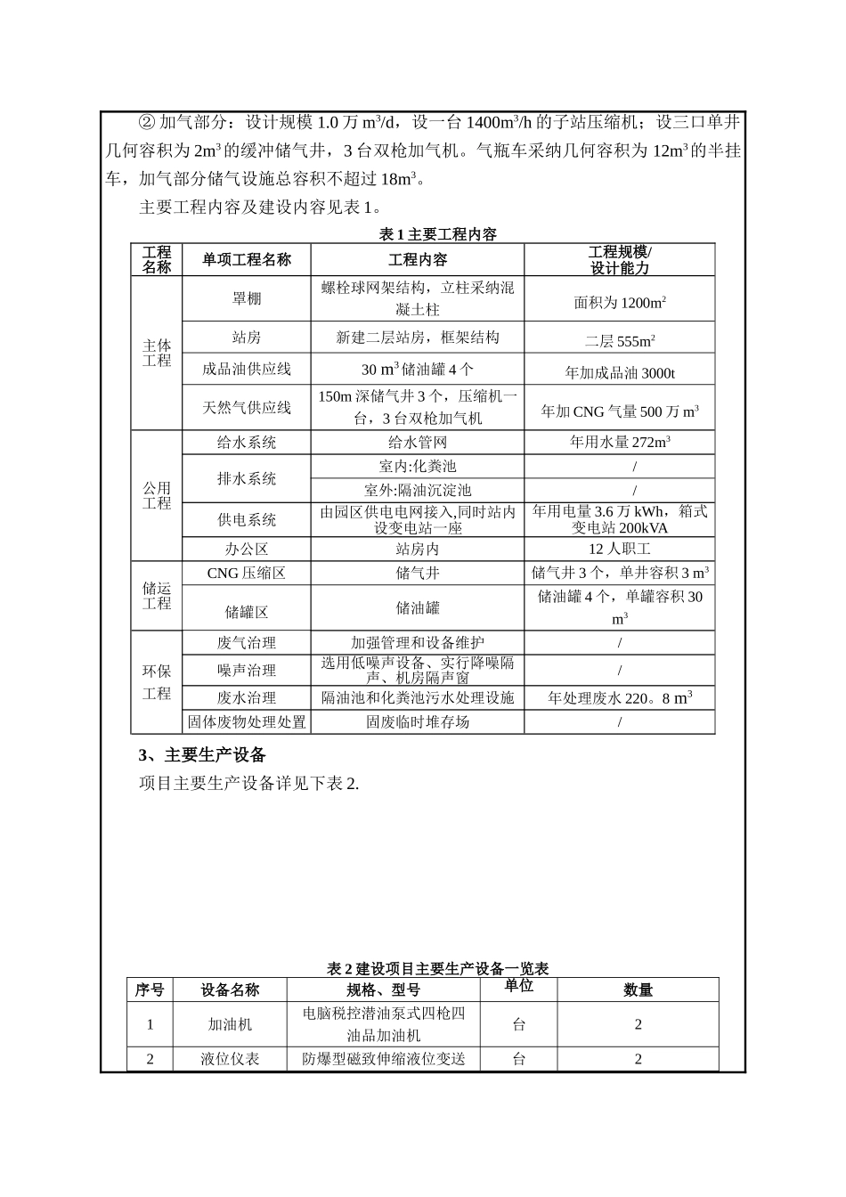加油站项目环评报告表_第3页