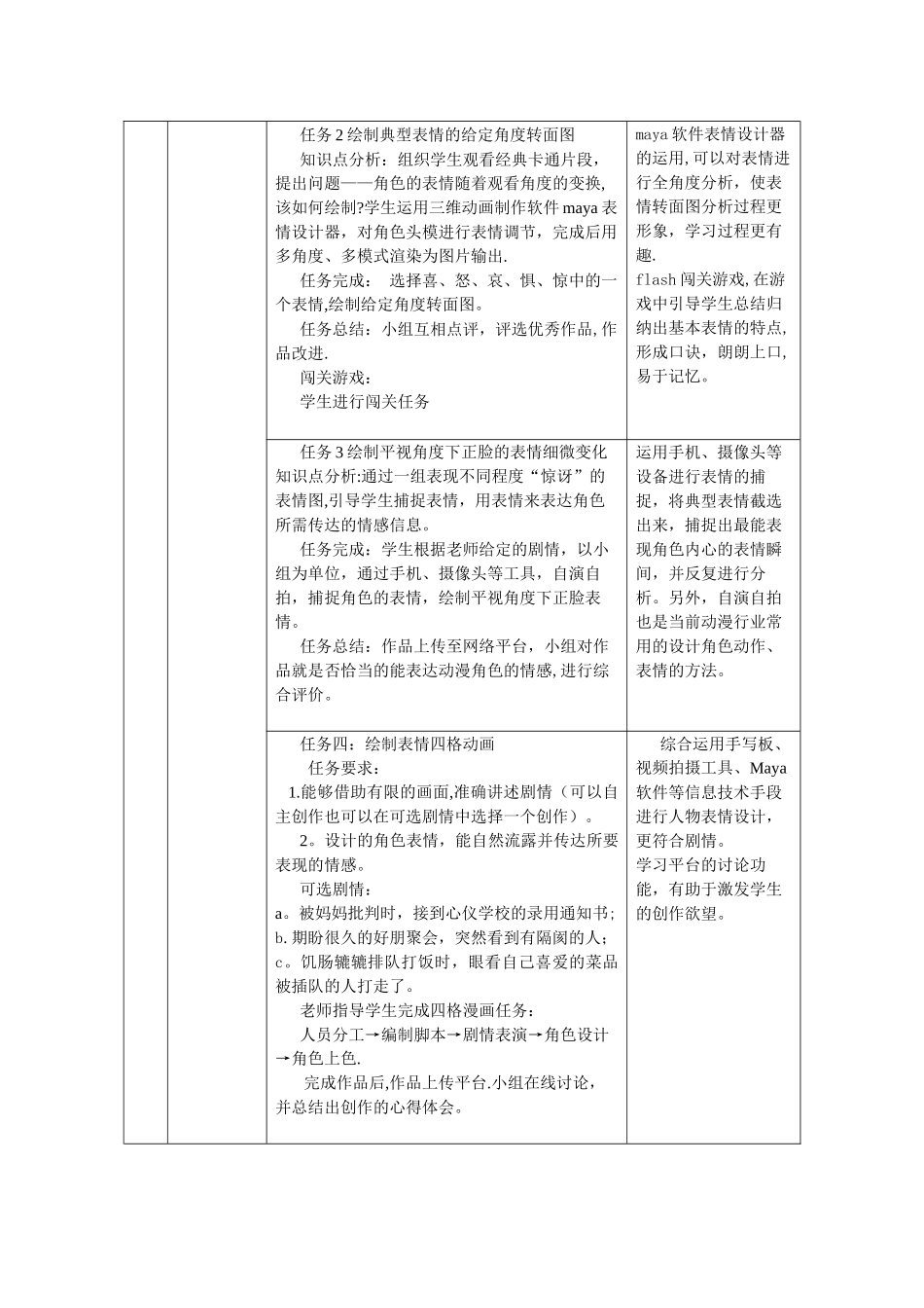 动漫角色的表情设计-教案_第3页