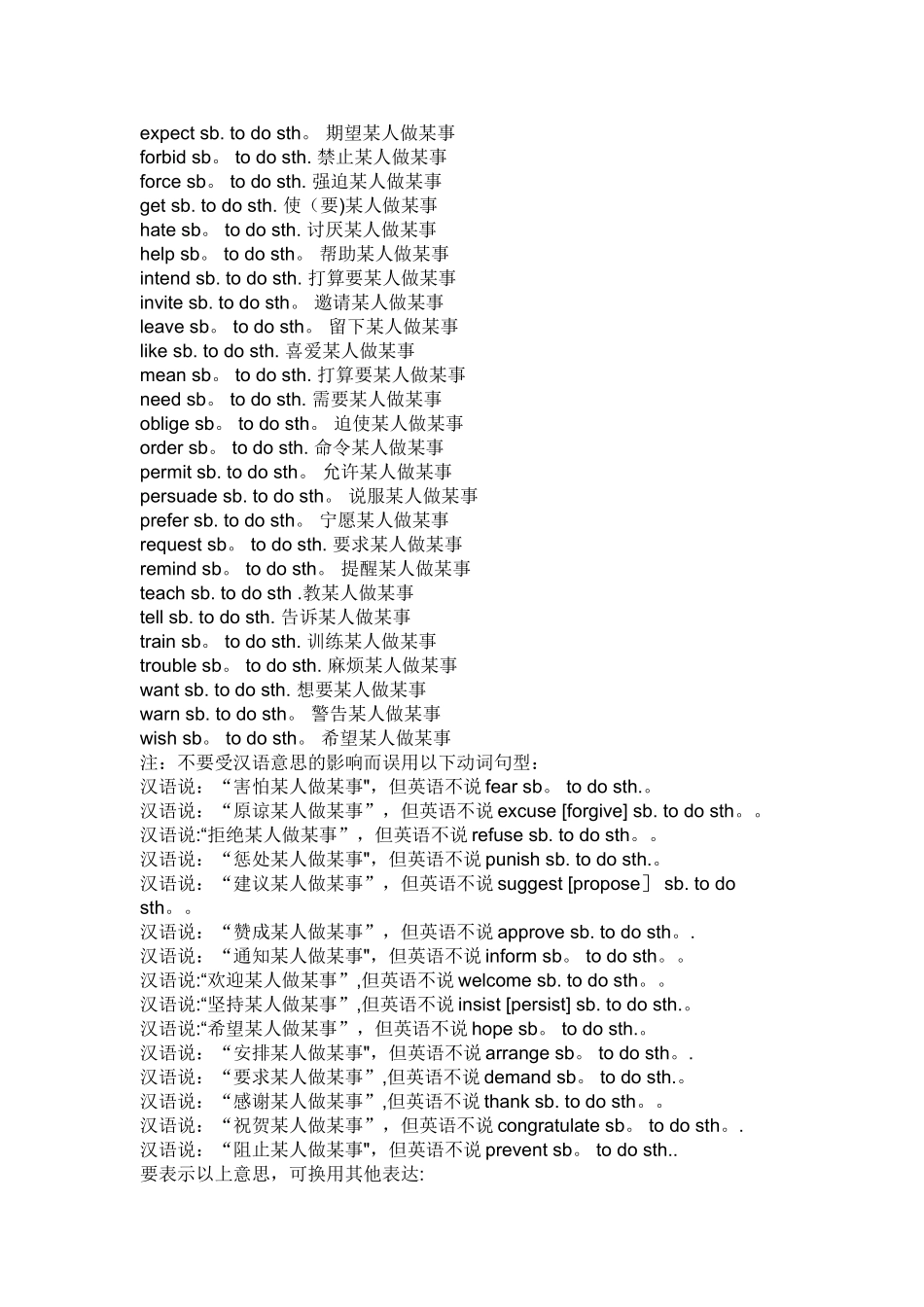 动词的用法及各种搭配_第2页