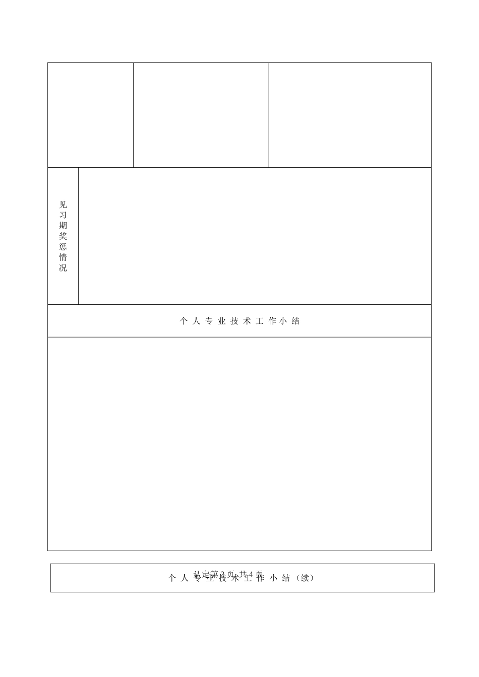 助理工程师考核认定申报表_第3页