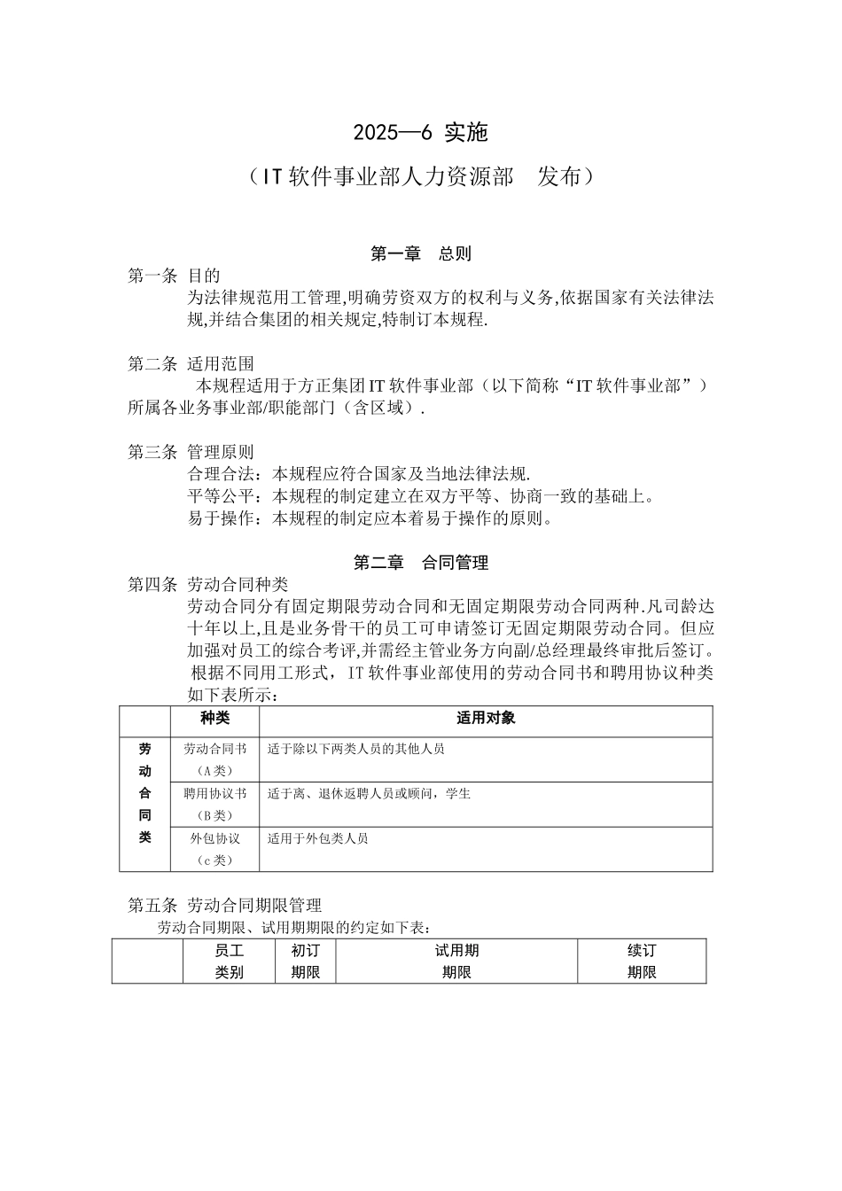 劳动合同管理规程_第2页