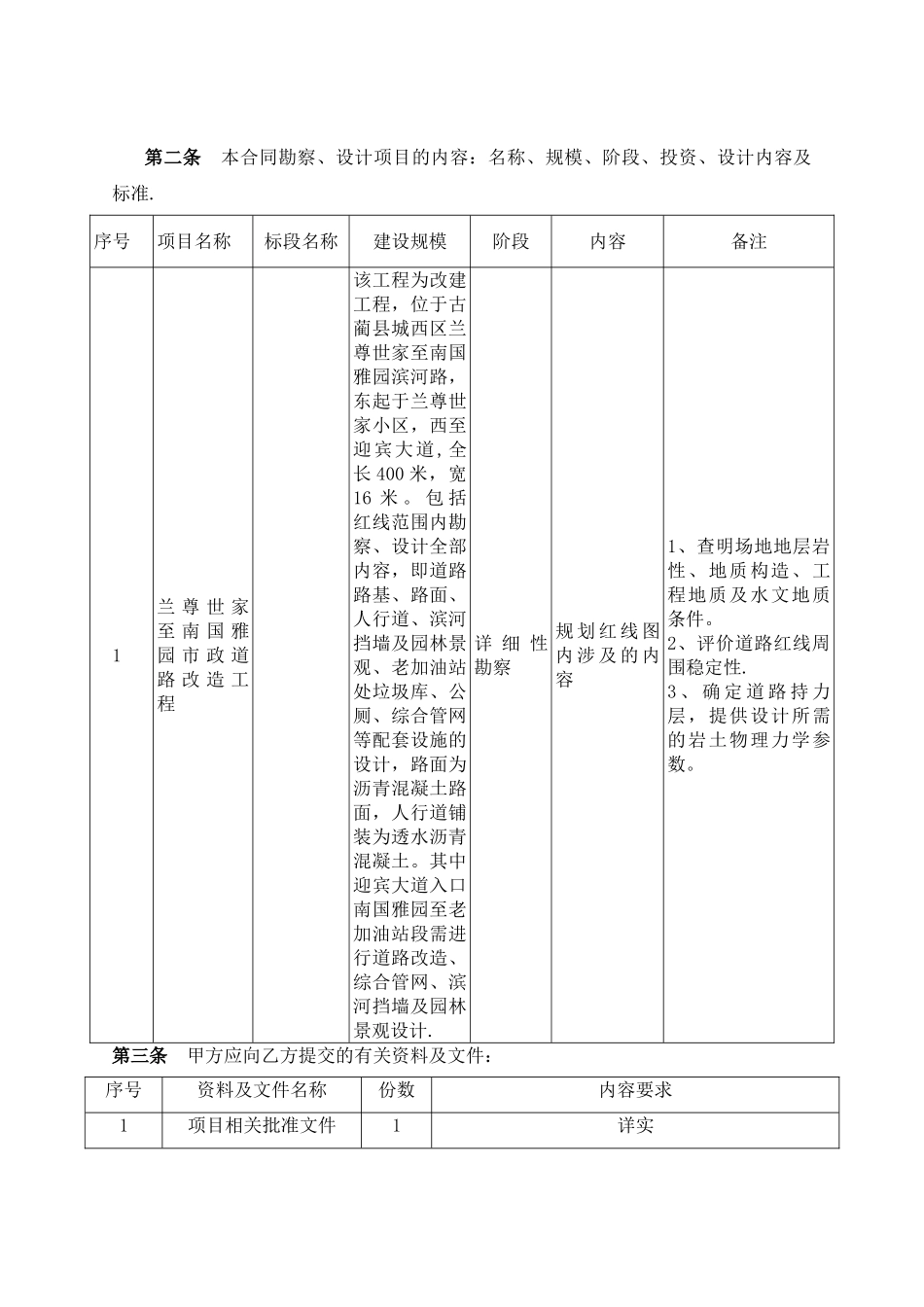 勘察设计合同标准合同_第2页