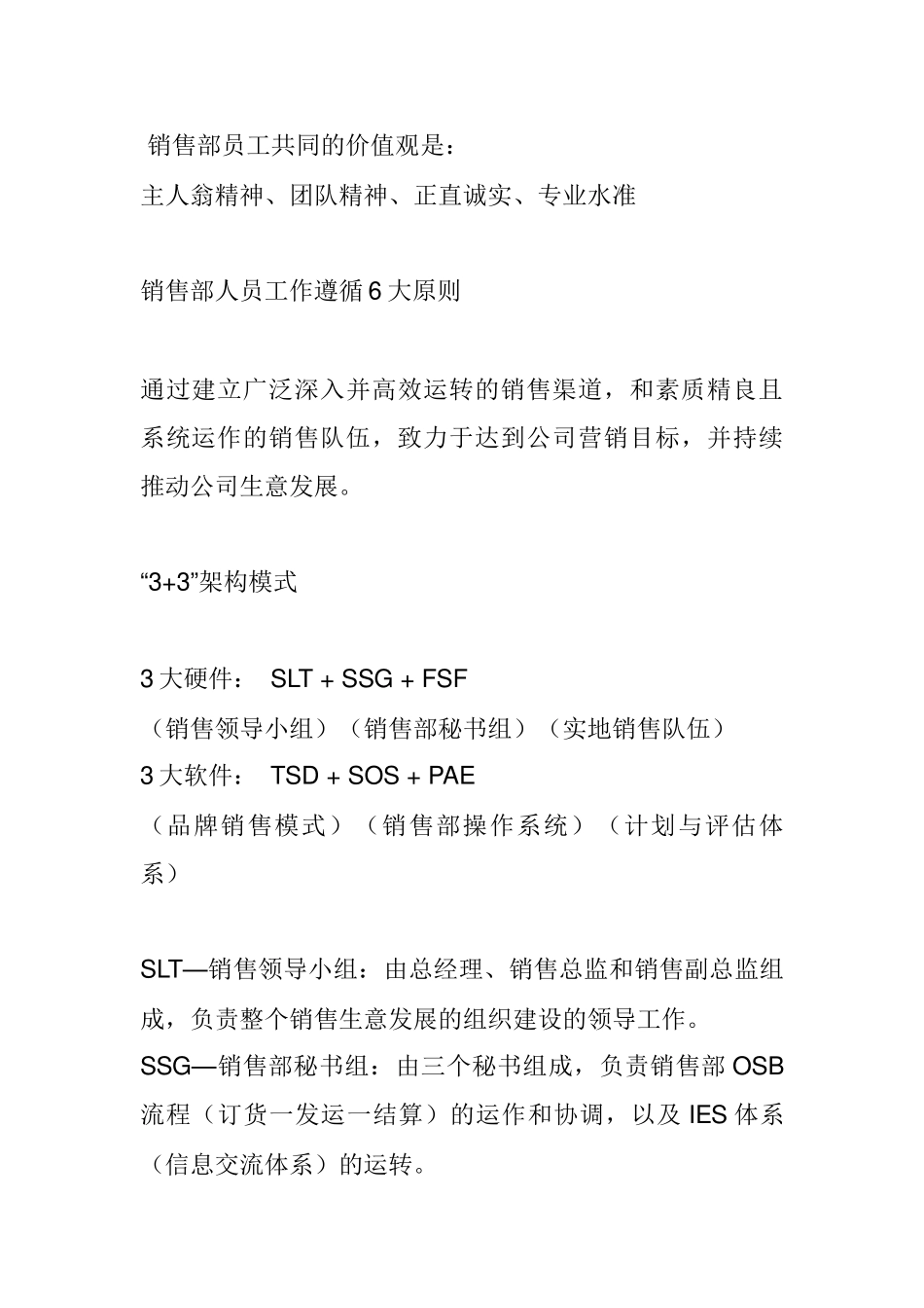 M品牌销售团队管理方案_第3页