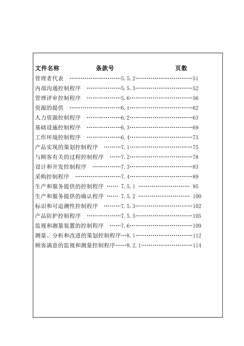 电控设备厂质量管理手册_第2页
