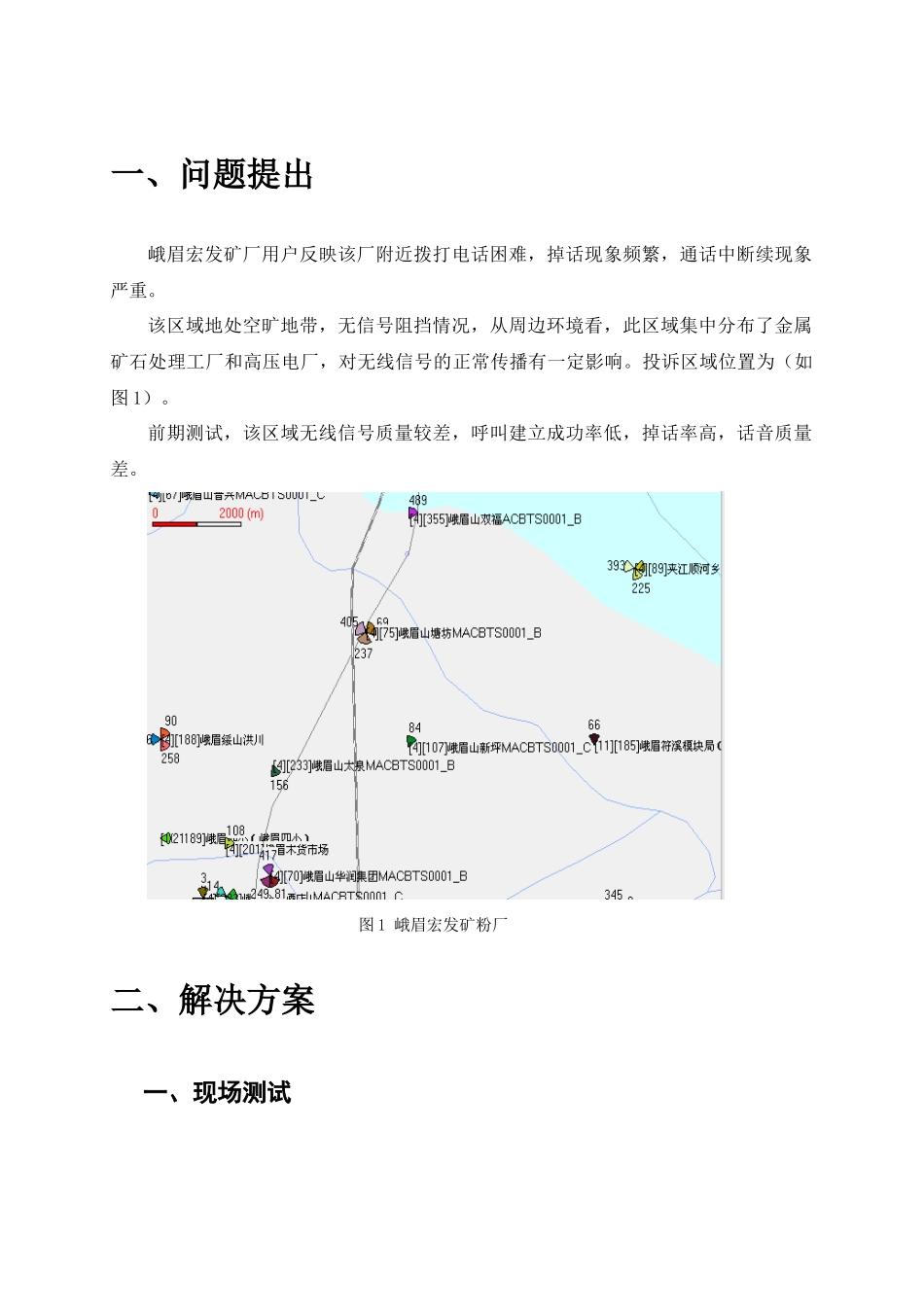 峨眉宏发矿粉厂同PN干扰优化案例乐山分公司_第3页