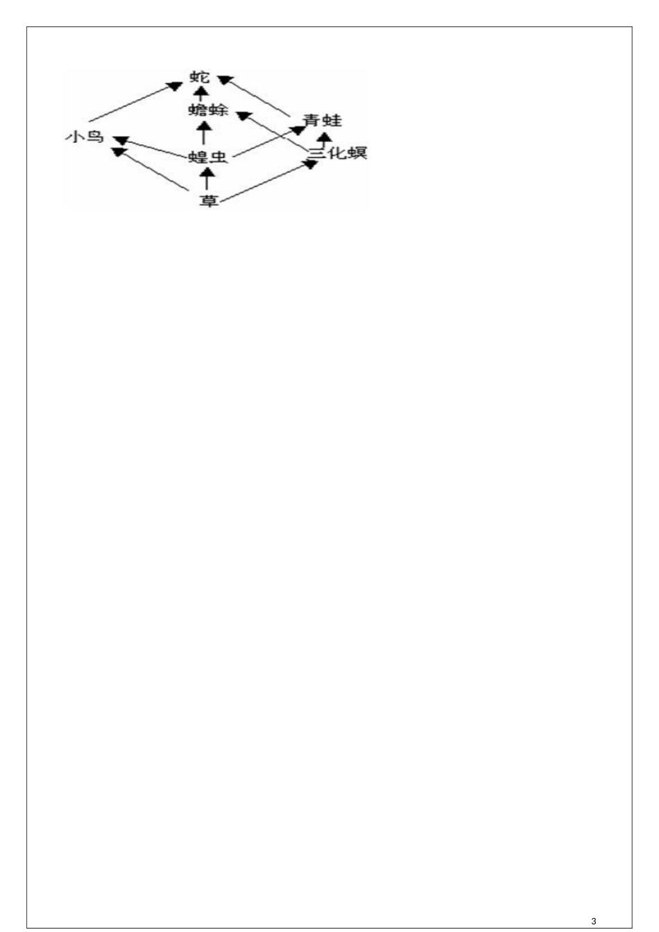 高中生物 第5章 第1节 生态系统的结构教学案（1）新人教版必修3-新人教版高二必修3生物教学案_第3页