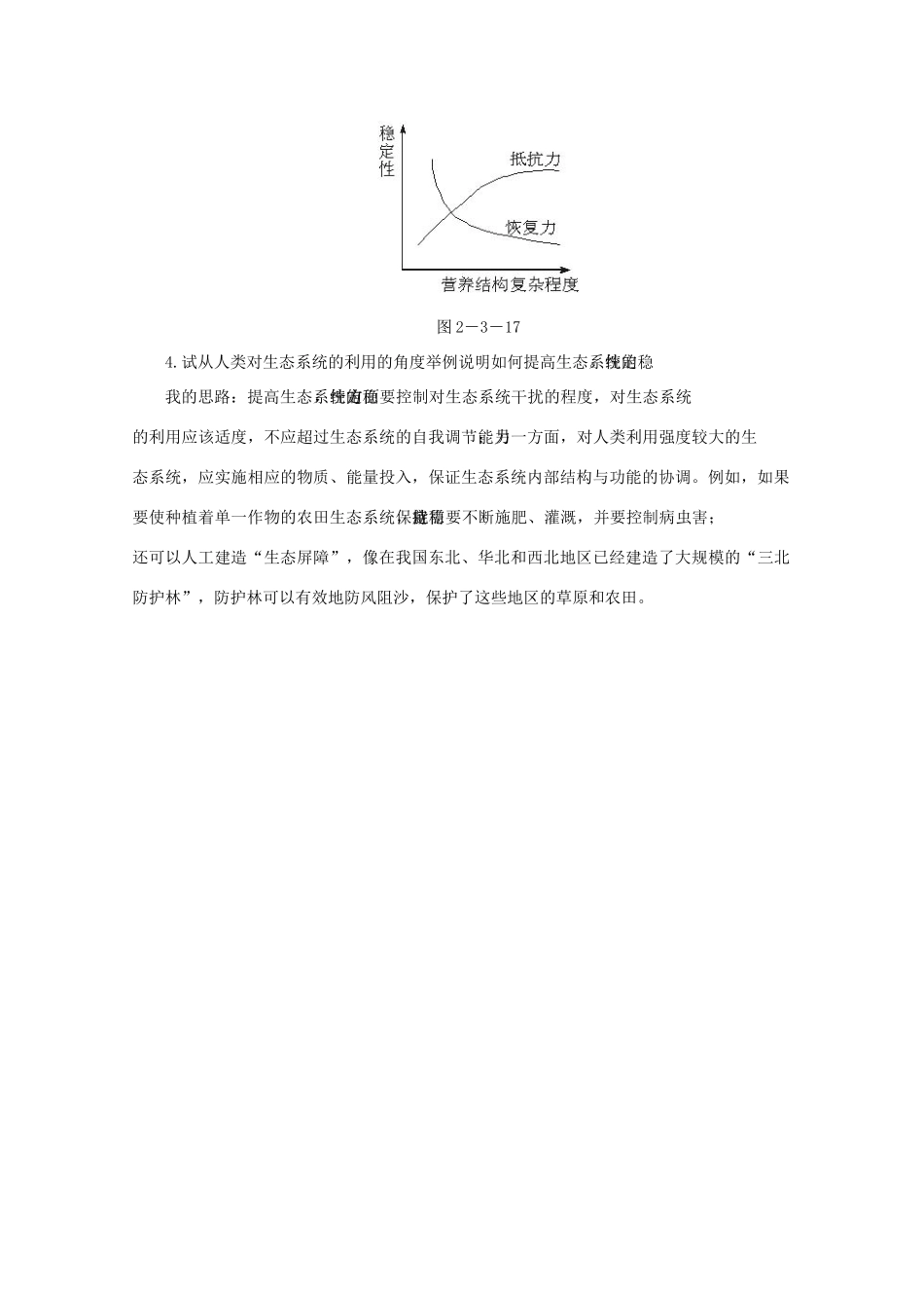 高中生物 第二单元 生物群体的稳态与调节 第三章 生态系统的稳态与调节（1）素材 中图版必修3-中图版高二必修3生物素材_第2页