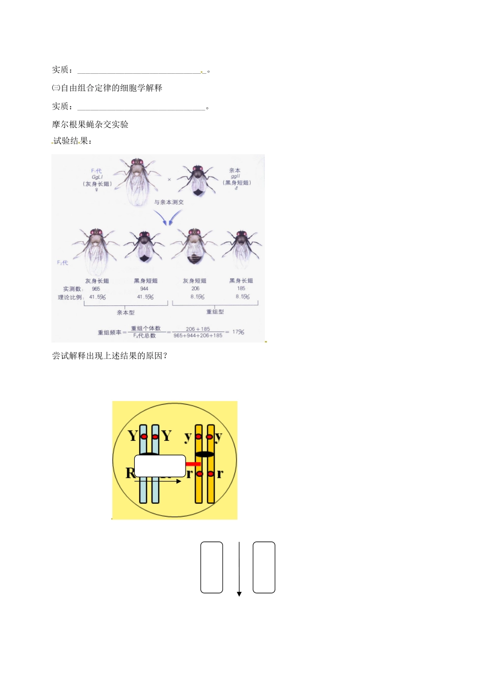 高中生物 基因在染色体上素材 新人教版必修2-新人教版高一必修2生物素材_第2页