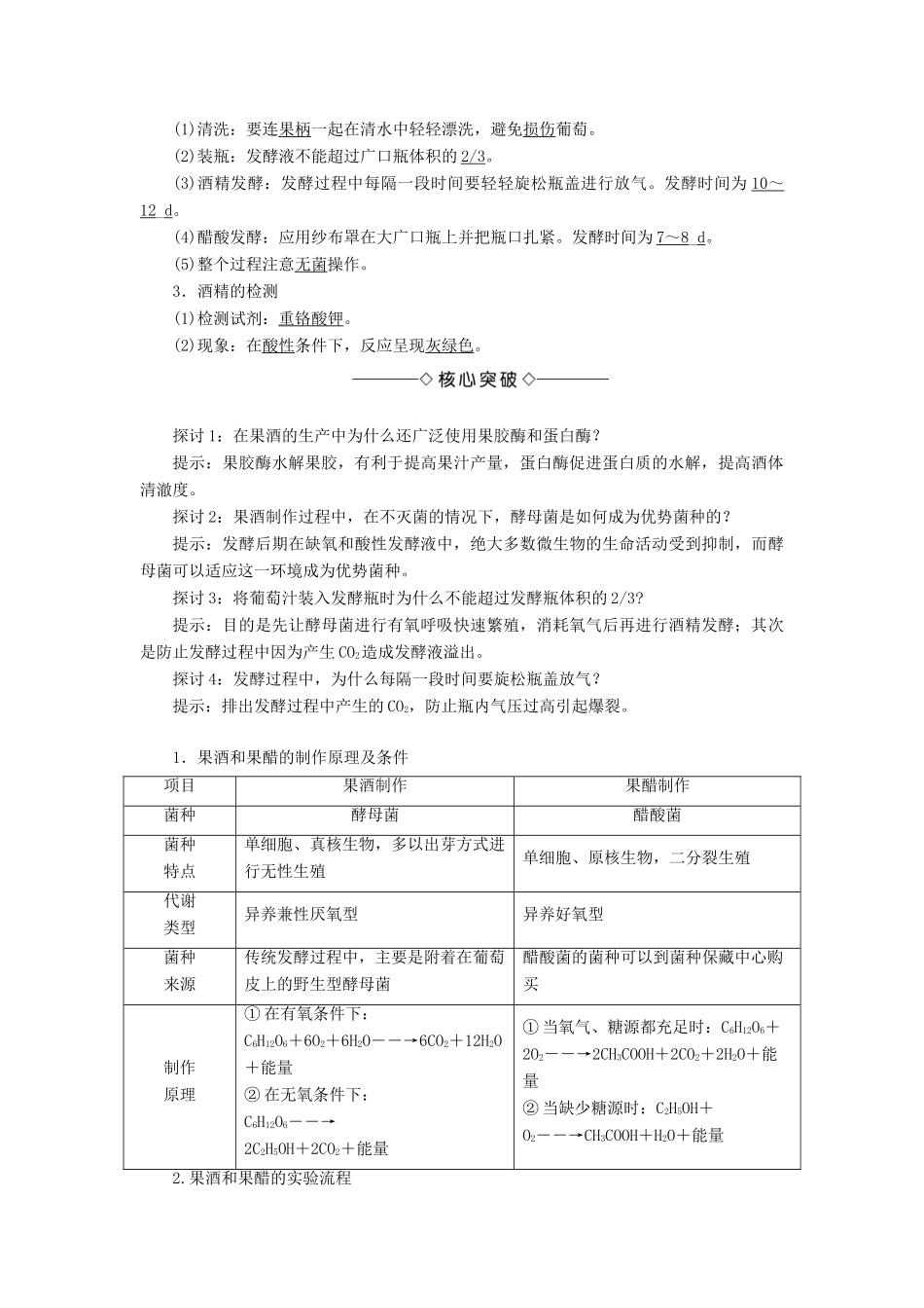 高中生物 第二章 发酵技术实践 第一节 运用发酵技术加工食品素材 苏教版选修1-苏教版高一选修1生物素材_第2页