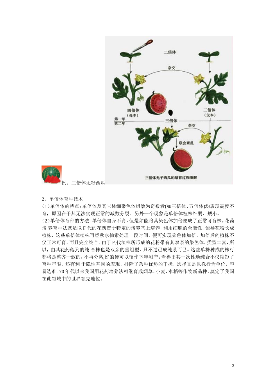 高中生物 染色体结构变异对性状的影响 学案2 中图版必修2_第3页