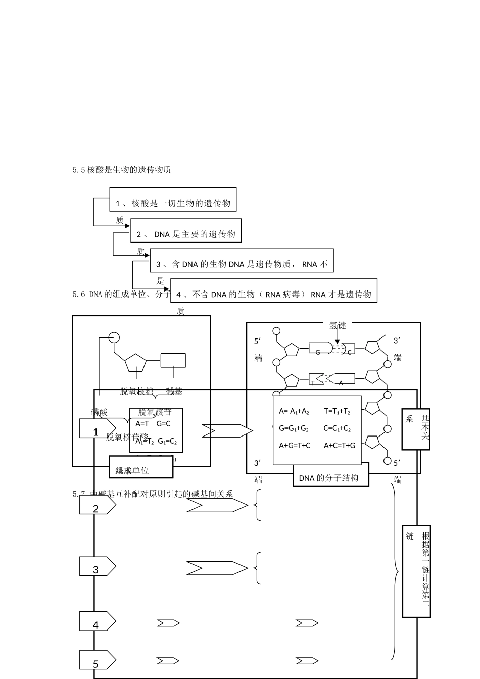 高中生物 第五单元 生物的遗传、变异与进化素材 人教版第二册_第3页