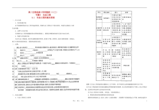 高中生物《生态工程的基本原理》学案2 新人教版选修3