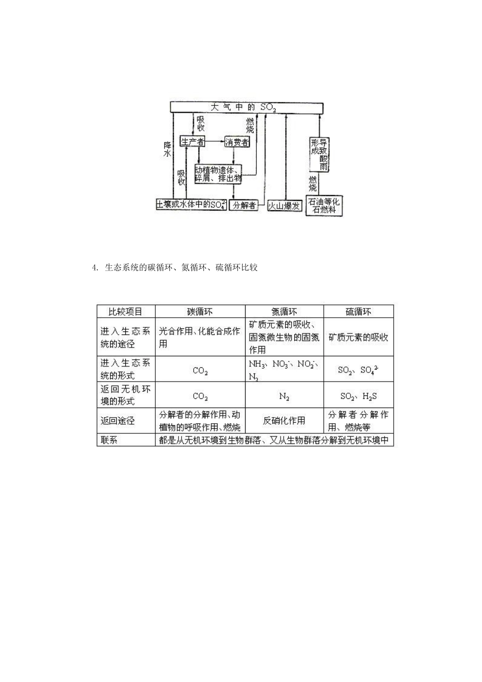 高中生物《生态系统的物质循环》文字素材1 新人教版必修3_第2页