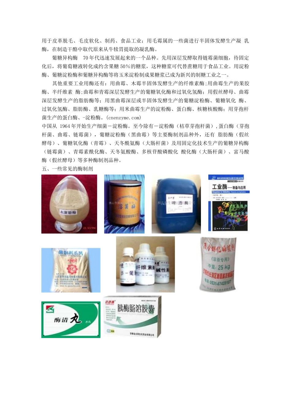 高中生物《酶在工业生产中的应用》文字素材1 新人教版选修2_第3页