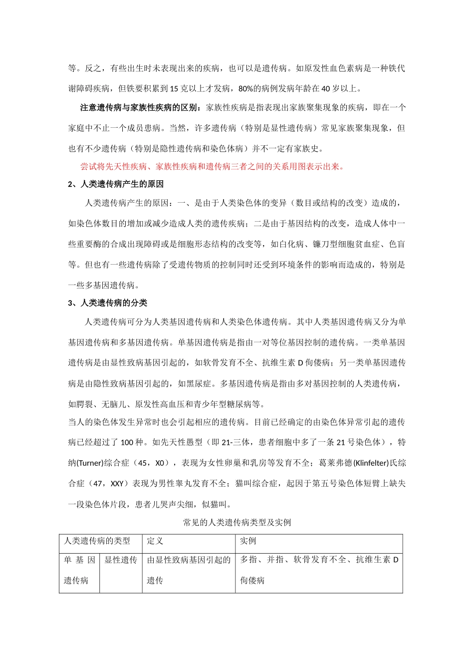 高中生物教学必备 类遗传病专题_第2页