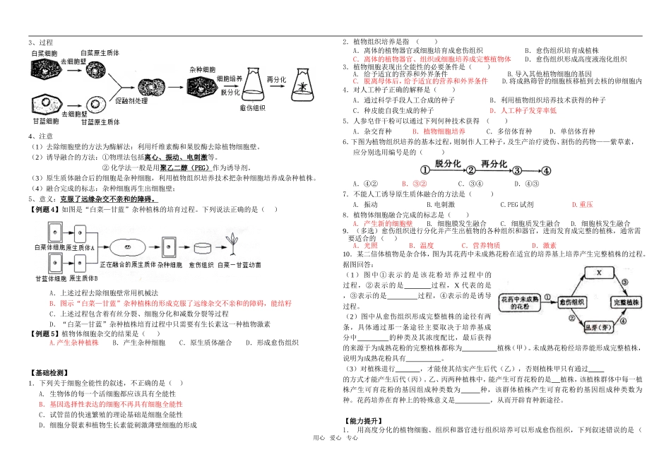高中生物第二章细胞工程苏教版选修3_第2页