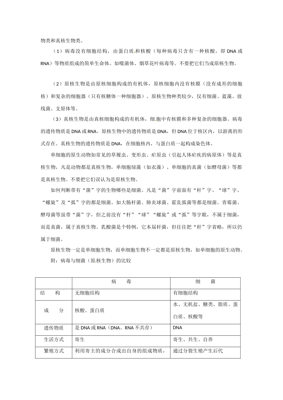 高中生物：1.2.3《真核细胞与原核细胞》素材（3）（中图版必修1）_第2页