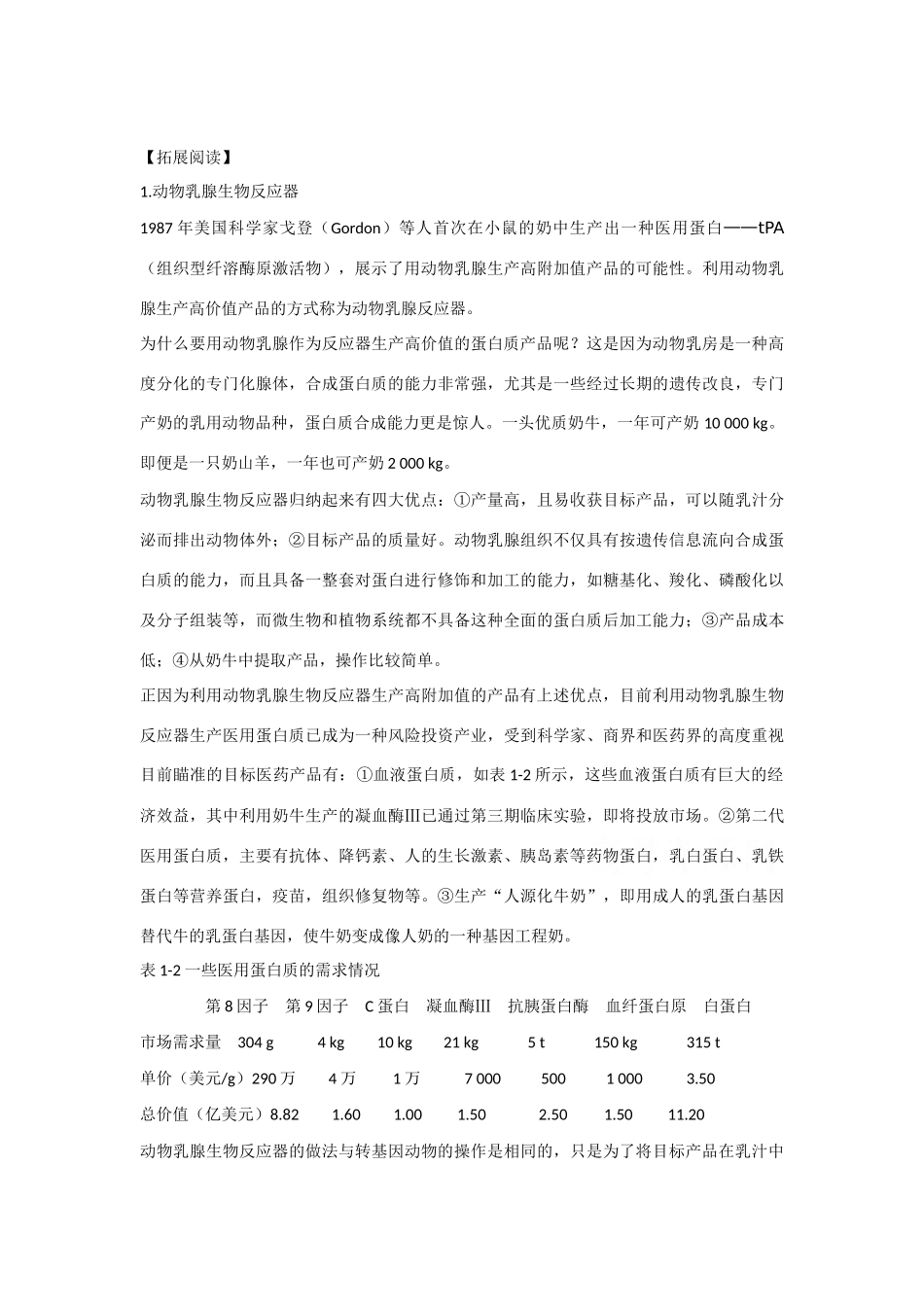 高中生物：1.4 蛋白质工程的崛起 素材新人教版选修3_第3页