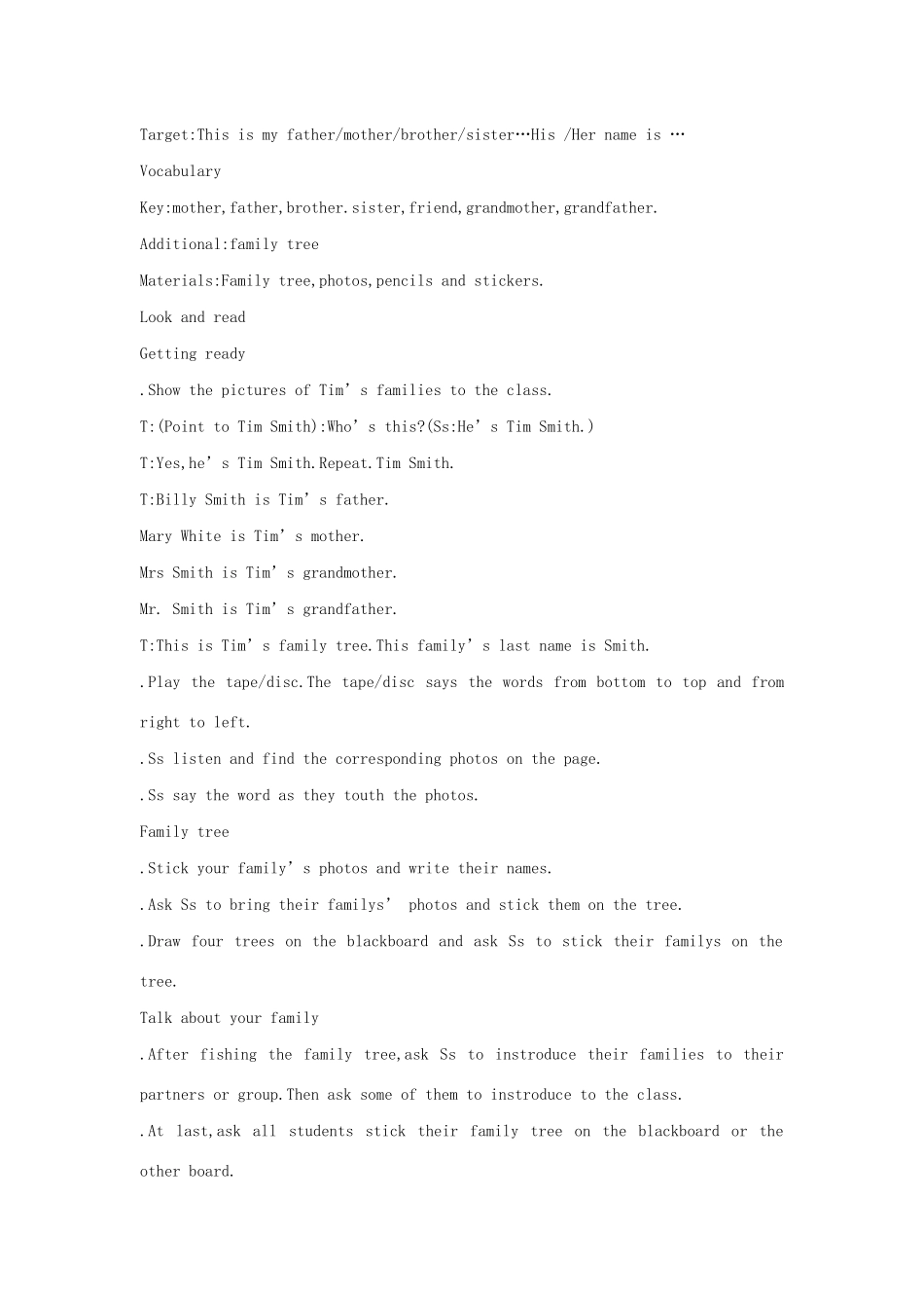 三年级英语上册 Review 1教案 广东版（先锋开心）-广东版小学三年级上册英语教案_第2页