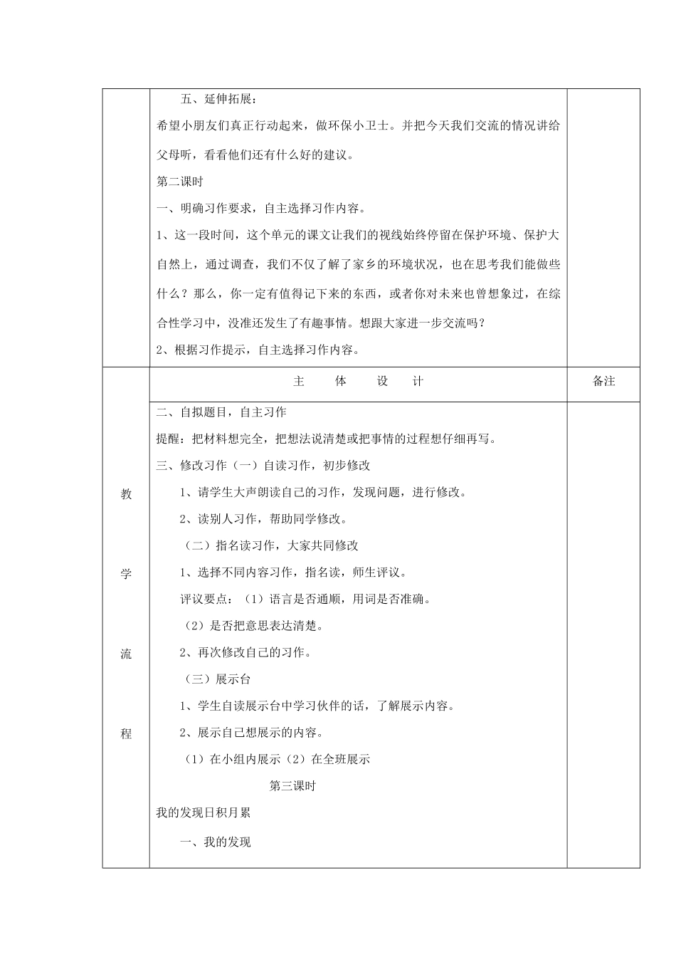 三年级语文下册 第二组 语文园地二教案1 新人教版-新人教版小学三年级下册语文教案_第2页