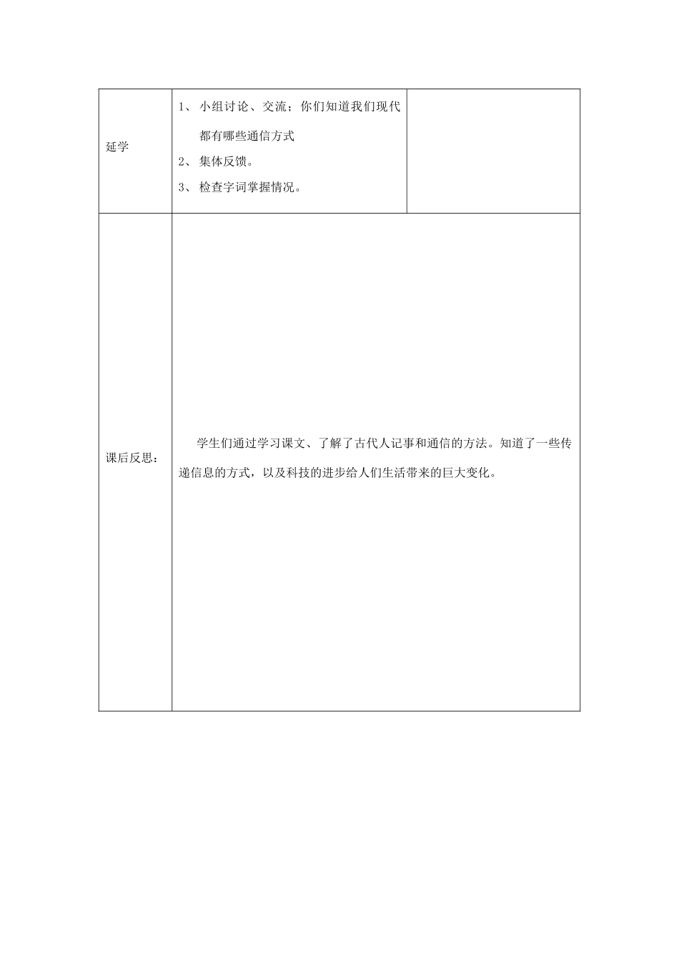 五年级语文上册《不用文字的书和信》导学案 语文A版-语文A版小学五年级上册语文学案_第2页