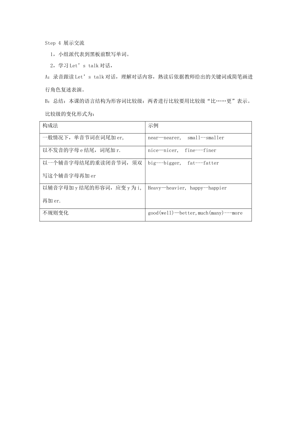 六年级英语上册 Lesson 9 Give me some beef,please？学案 科普版_第2页