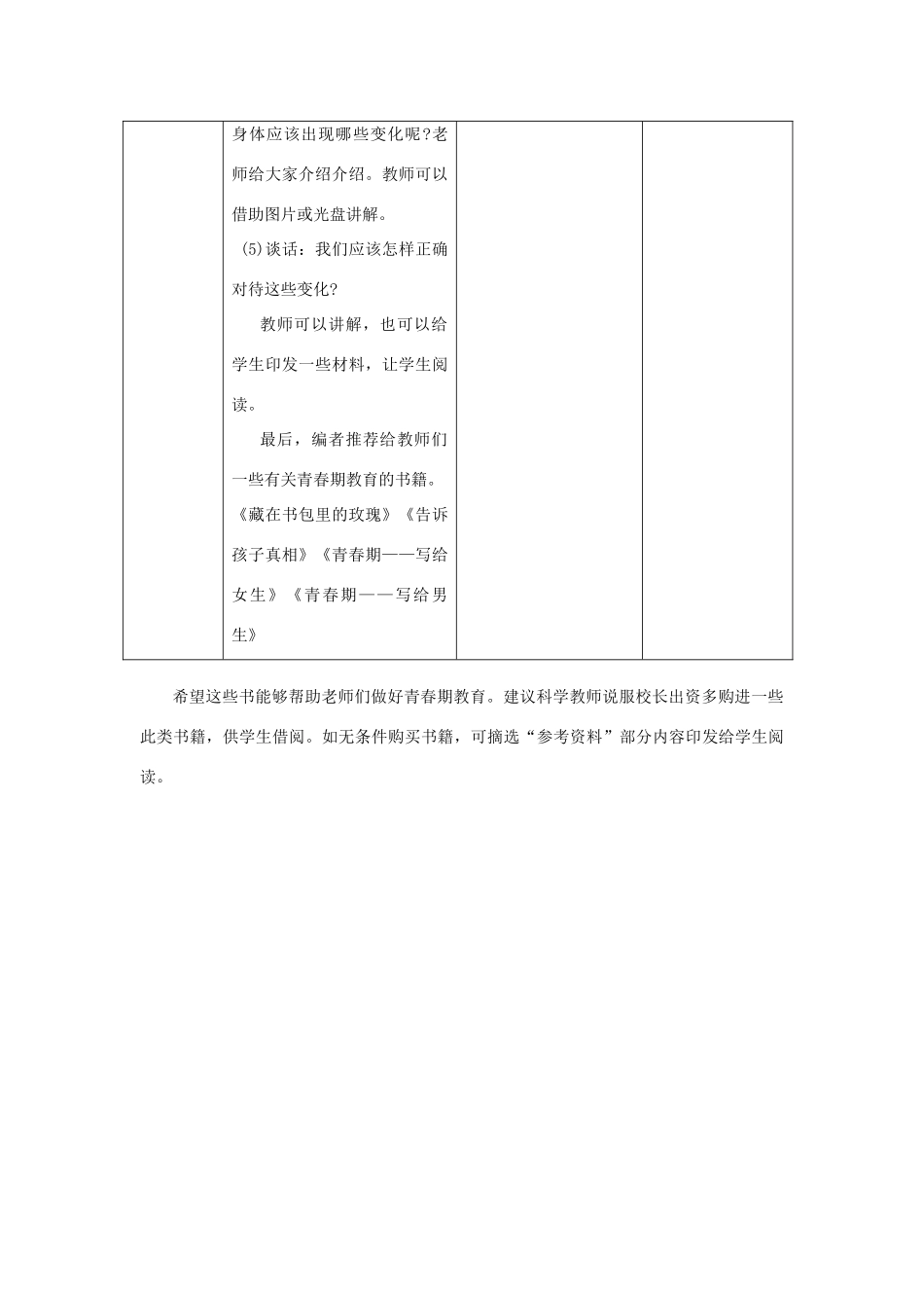 六年级科学下册 第一单元 我们长大了 2 悄悄发生的变化教案 苏教版-苏教版小学六年级下册自然科学教案_第3页