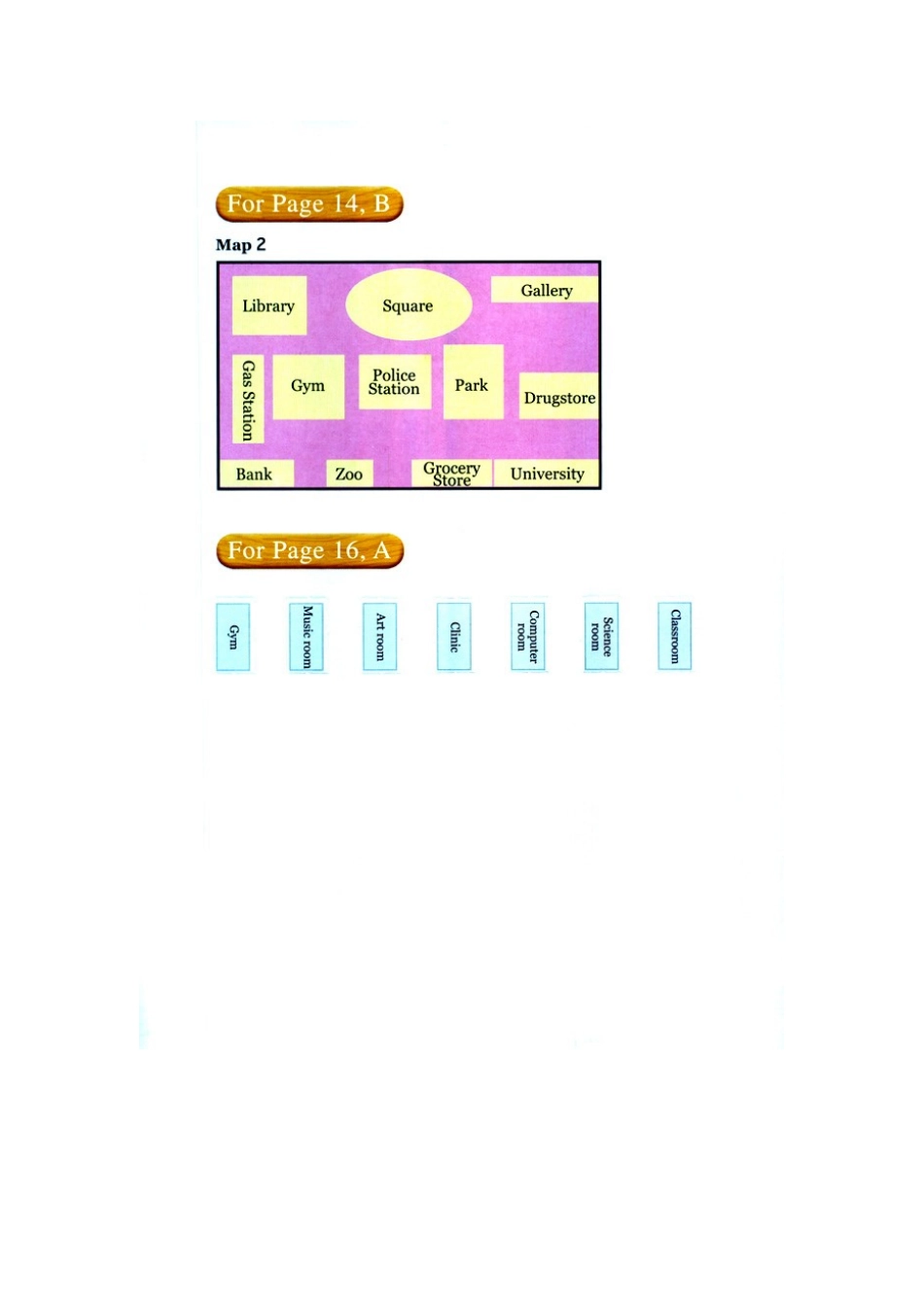 六年级英语下册 Unit 12单词卡片素材 人教新起点_第3页