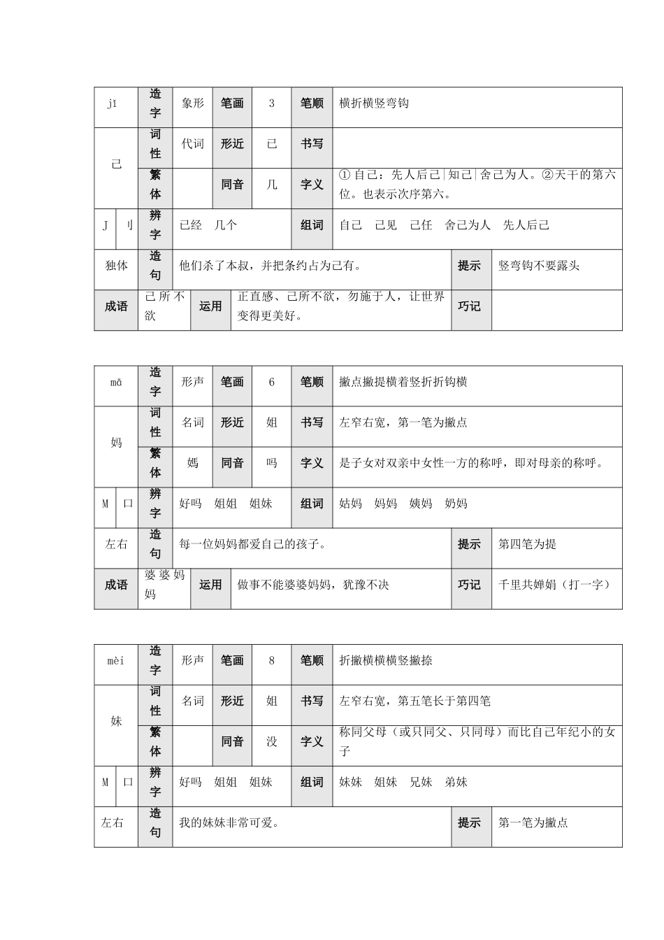 （秋季版）一年级语文上册 课文10《大还是小》导学案 新人教版-新人教版小学一年级上册语文学案_第2页