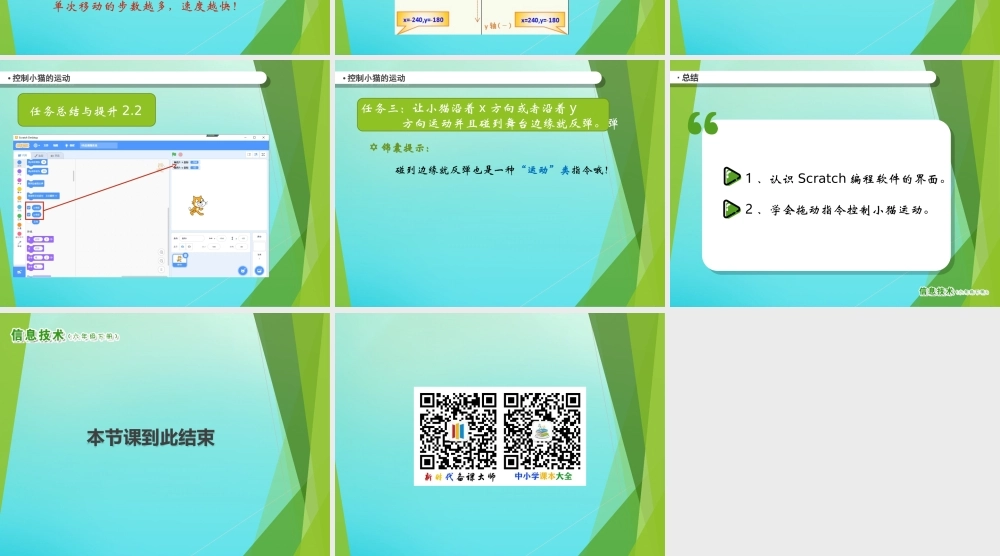 2级信息技术下册 第1课 小猫漫步课件 南方版-人教级下册信息技术课件
