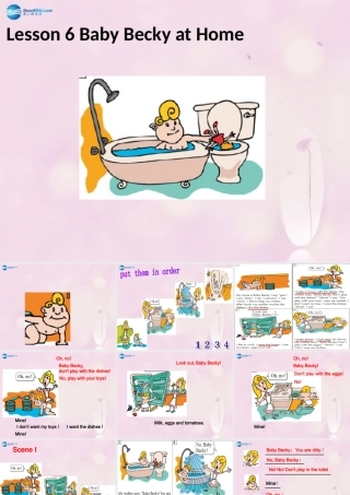 2014秋六年级英语上册 Lesson 6 Baby Becky at Home课件2 冀教版