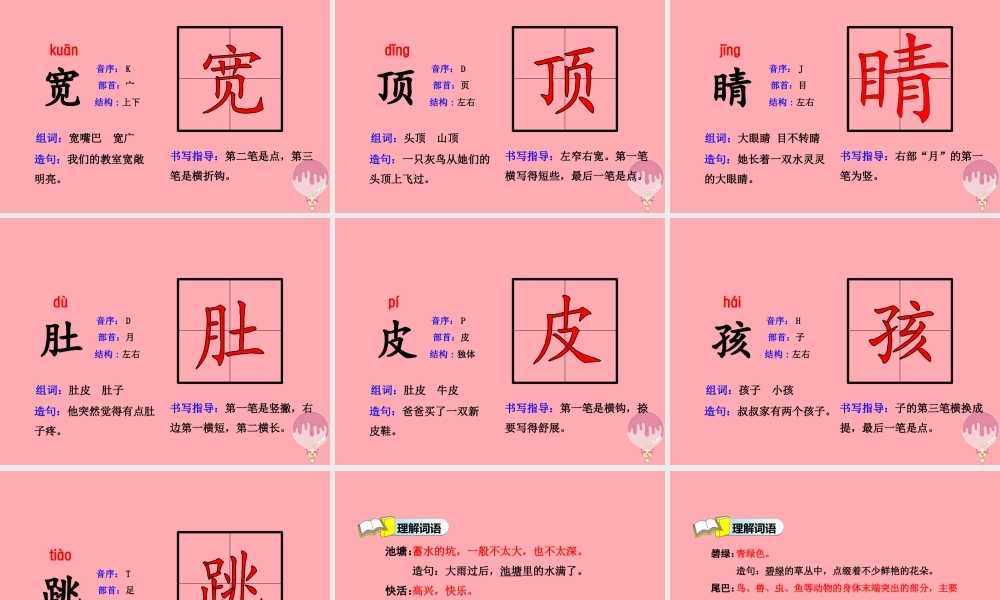 1.小蝌蚪找妈妈【第1课时】